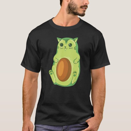 Ca Avocato Cat T-Shirt (Vorderseite)
