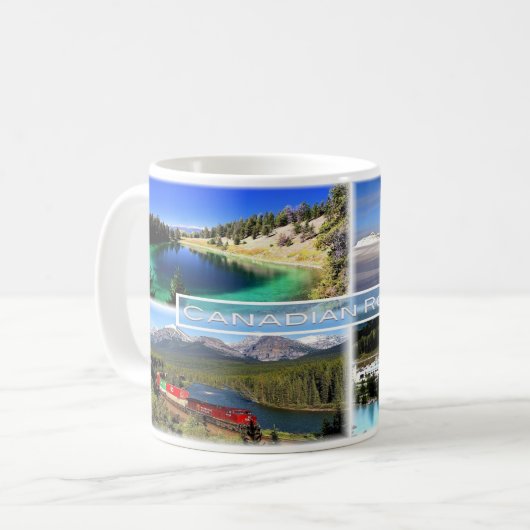 CA Canadian Rockies - Tal der fünf Seen - Kaffeetasse (Vorderseite Links)