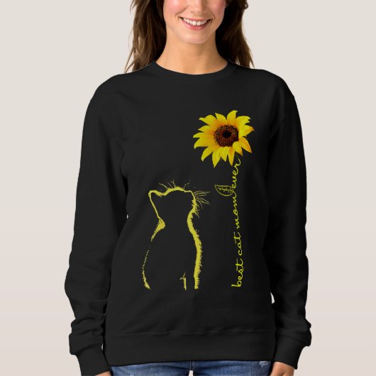 Ca Cat Cat Sprichwort Sweatshirt (Vorderseite)
