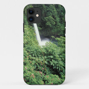 CA, Costa Rica. La-Paz-Wasserfall und Impatiens Case-Mate iPhone Hülle