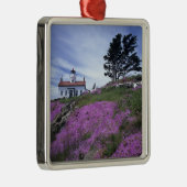 CA, Crescent City, Battery Point Leuchtturm mit Ornament Aus Metall (Rechts)