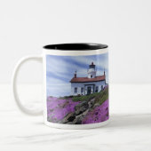 CA, Crescent City, Battery Point Leuchtturm mit Zweifarbige Tasse (Links)
