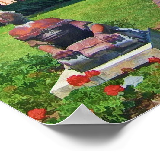 Ca d’Zan Mansion, Sarasota, FL, Print Poster (Ecke)