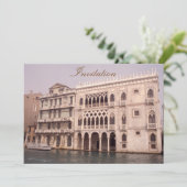 Ca' D'Oro Einladung (Stehend Vorderseite)