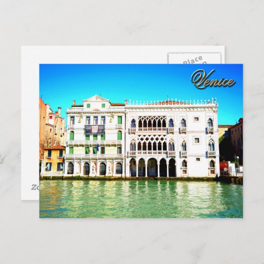 Ca' D'Oro Postkarte (Vorne/Hinten)