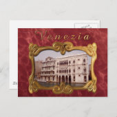 Ca' D'Oro Postkarte (Vorne/Hinten)