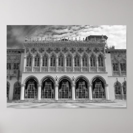 Ca' D'Zan Ringling Mansion Sarasota Florida Poster (Vorne)