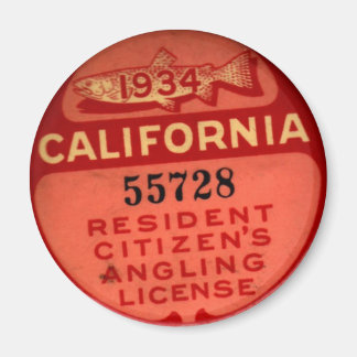 CA Fischerei Lic 1934 Magnet
