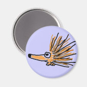 CA: Funky Porcupine Magnet (Vorderseite/Rückseite)