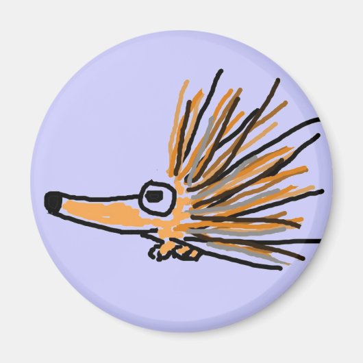 CA: Funky Porcupine Magnet (Vorne)
