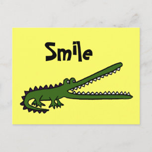 CA: Funny Croc Postcard Postkarte