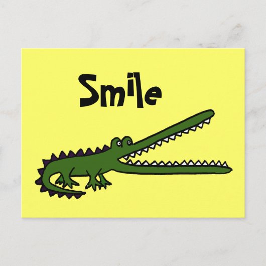 CA: Funny Croc Postcard Postkarte (Vorderseite)