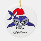 CA, Haifisch in einer Keramikornament (Hinten)