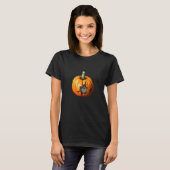 Ca Hallowen Ca Pumpkin Orange Cat T-Shirt (Vorne ganz)