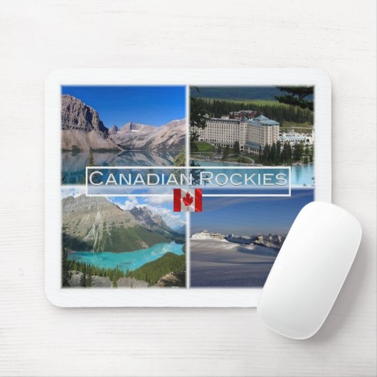 CA Kanada - Bow Lake - Banff National Park - Mousepad (Mit Mouse)