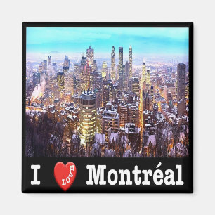 CA - Kanada - Montreal - I-Liebe Magnet