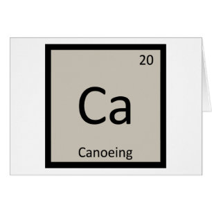 Ca - Kanusport Chemie Periodensystem