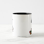 CA-Krieger-Tasse Zweifarbige Tasse (Mittel)