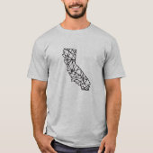 CA - Männer verdrängten T-Shirt (Vorderseite)