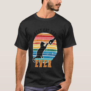 Ca Men Bester Katzenvater Aller Zeiten - Lustig fü T-Shirt