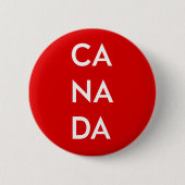 Ca Na Da Canada Dark Monotone Button (Vorderseite)