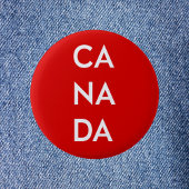 Ca Na Da Canada Dark Monotone Button