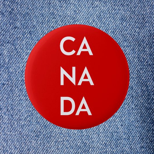 Ca Na Da Canada Dark Monotone Button