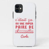 Ça ou une paire de chaussettes Case-Mate iPhone hülle (Rückseite)