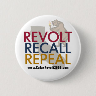 CA-Steuerrevolte 2009 - Button