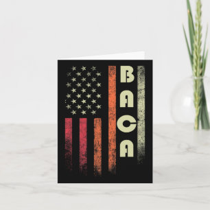 Ca Surname Funny Retro Vintag Geburtstag American  Karte