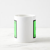 Ca - Symbol für die Kostenanalyse Funny Chemistry Kaffeetasse (Mittel)