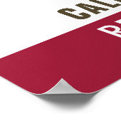 CA Tax Revolt 2009 - Revolt like It's 1776 Poster (Ecke)