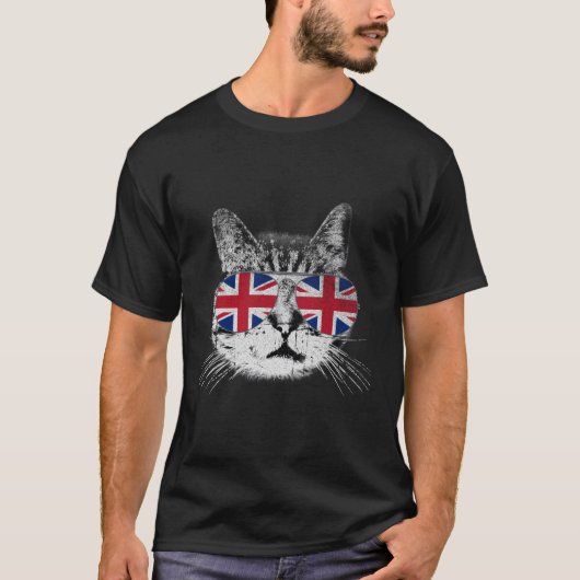 Ca Union Jack Flag Country England Großbritannien T-Shirt (Vorderseite)