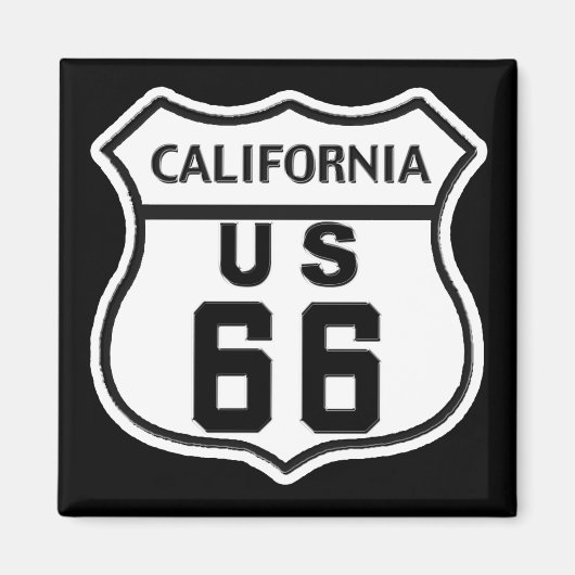 CA US ROUTE 66 MAGNET (Vorne)