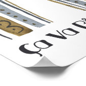 Ca Va Bien Aller French Canada Quebec Montreal Poster (Ecke)