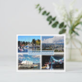CA Vancouver - Stanley Park - Yaletown - Postkarte (Stehend Vorderseite)