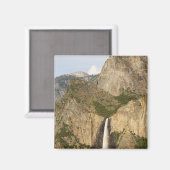 CA, Yosemite NP, Bridalveil Falls Magnet (Vorderseite/Rückseite)