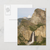 CA, Yosemite NP, Bridalveil Falls Postkarte (Vorne/Hinten)