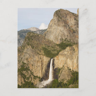 CA, Yosemite NP, Bridalveil Falls Postkarte
