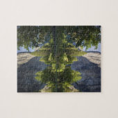 CA, Yosemite NP, El Capitan reflektiert in Merced Puzzle (Horizontal)