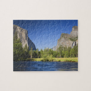 CA, Yosemite NP, Talansicht mit El Capitan, Puzzle