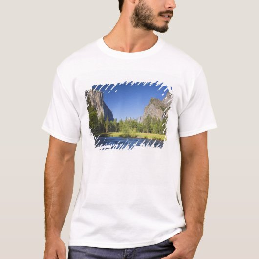 CA, Yosemite NP, Valley view mit El Capitan, T-Shirt (Vorderseite)