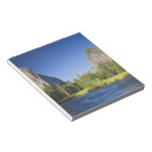 CA, Yosemite NP, Valley view with El Capitan, Notizblock (angewinkelt)