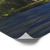 CA, Yosemite NP, Valley view with El Capitan, Poster (Ecke)