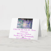 Caabin auf dem IR-See - Frohe Weihnachten (Rückseite)