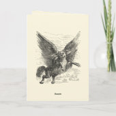 Caacrinolaas A Griffin-Winged Demon Dog Karte (Rückseite)