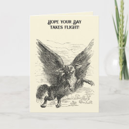 Caacrinolaas A Griffin-Winged Demon Dog Karte