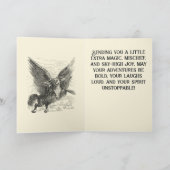 Caacrinolaas A Griffin-Winged Demon Dog Karte (Innenseite)