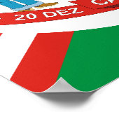 Caarapo Mato Grossodo Sul, Brasilien Poster (Ecke)