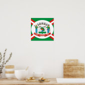 Caarapo Mato Grossodo Sul, Brasilien Poster (Küche)